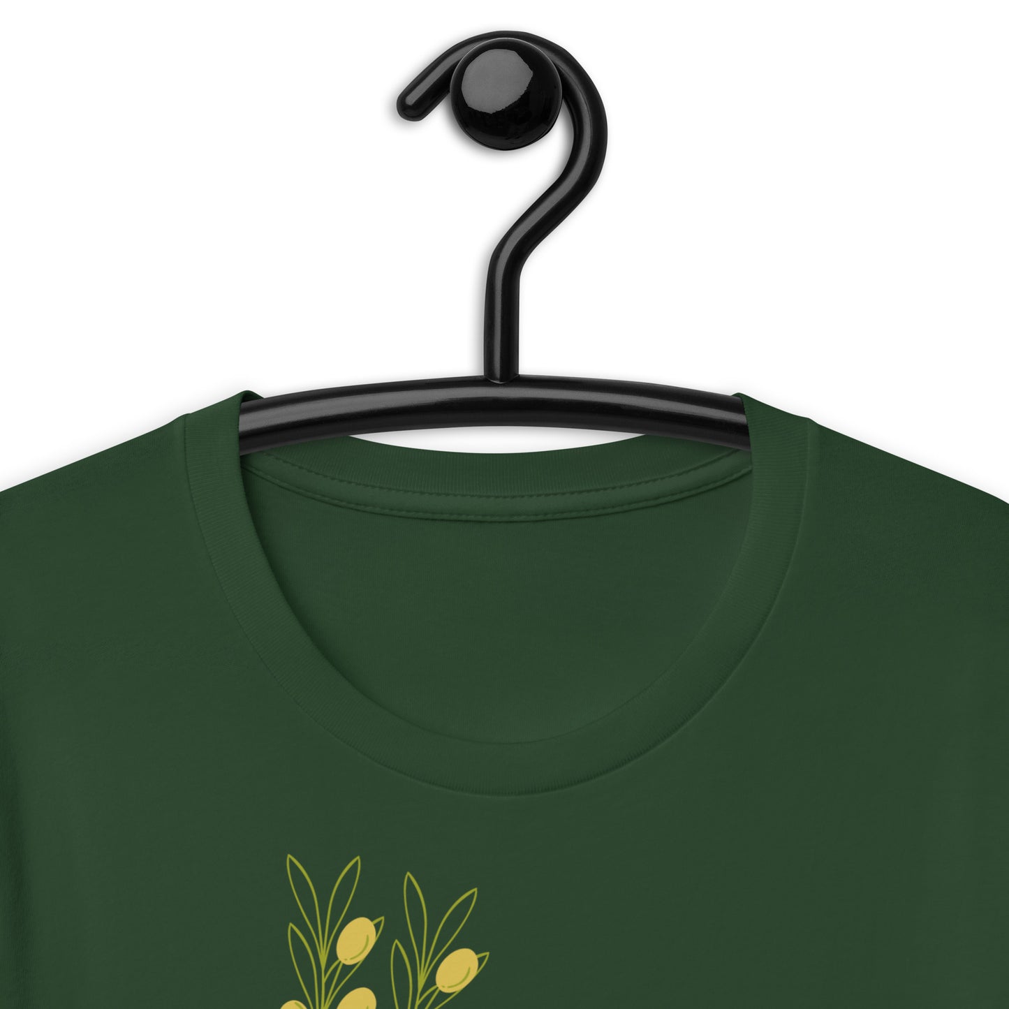 COLORFUL OLIVE BRANCHES KALIMERA UNISEX T-SHIRT