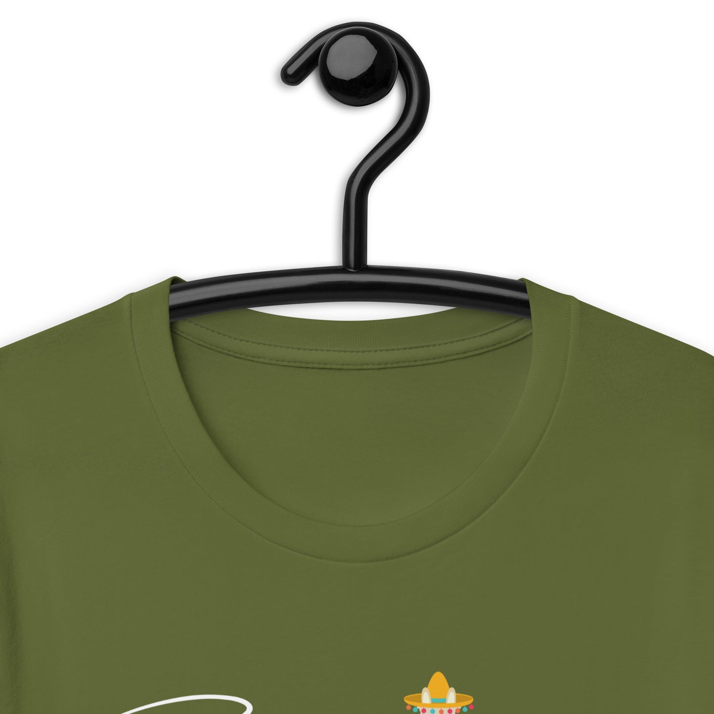 COLORFUL LLAMA BUENOS DIAS UNISEX T-SHIRT