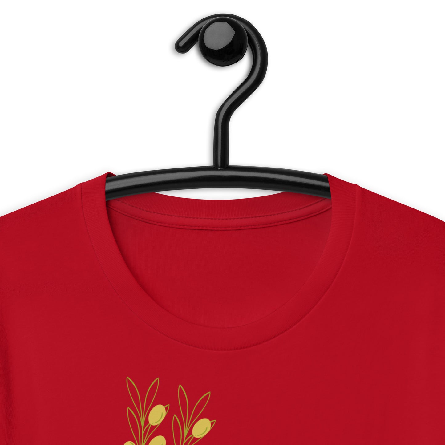 COLORFUL OLIVE BRANCHES KALIMERA UNISEX T-SHIRT