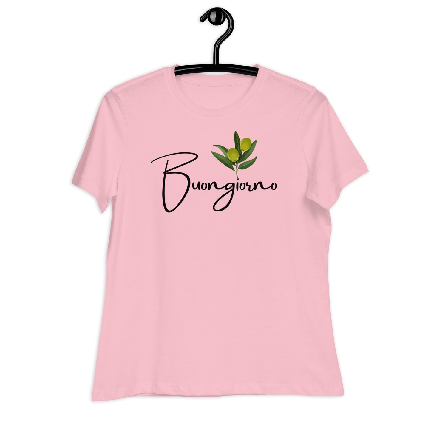 WOMEN'S COLORFUL BUONGIORNO/GOOD MORNING T-SHIRT