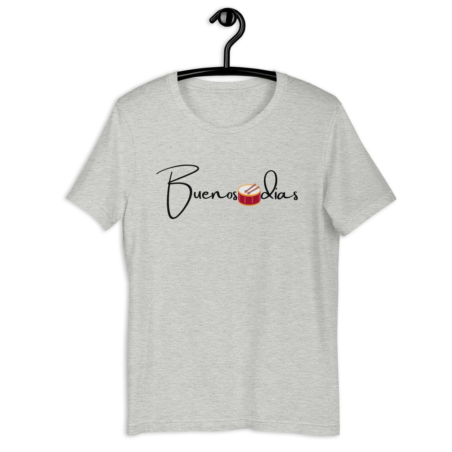 COLORFUL DRUM  BUENOS DIAS UNISEX T-SHIRT