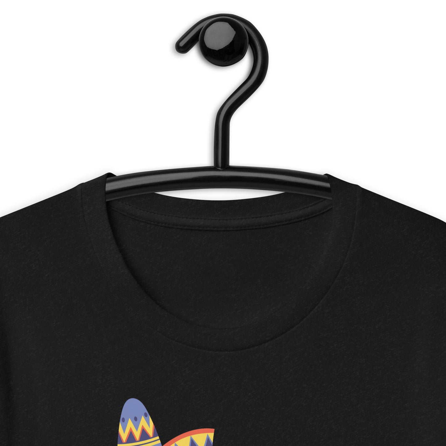 COLORFUL MEXICAN SOMBRERO BUENOS DIAS UNISEX T-SHIRT