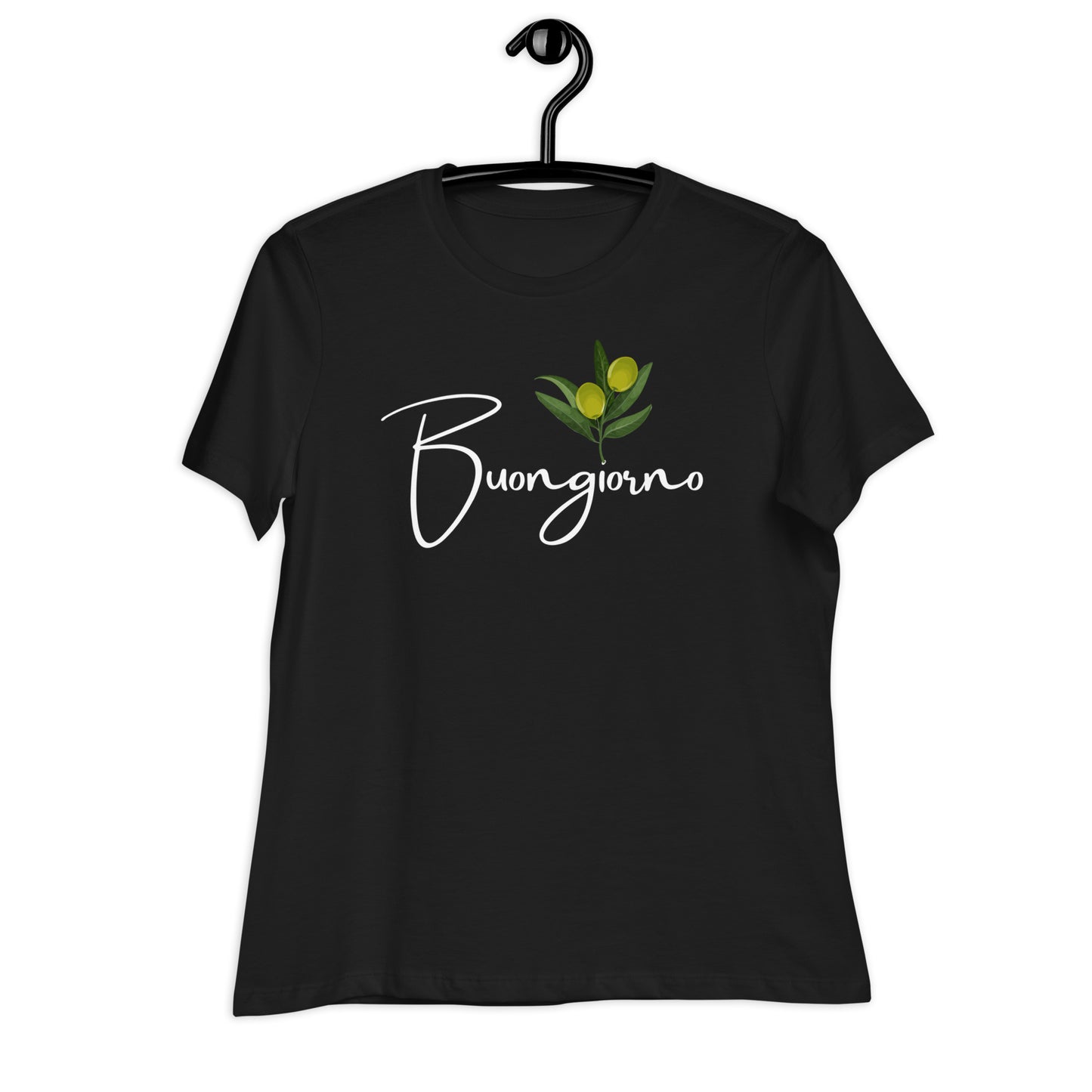 WOMEN'S COLORFUL  OLIVE BRANCH BUONGIORNO T-SHIRT