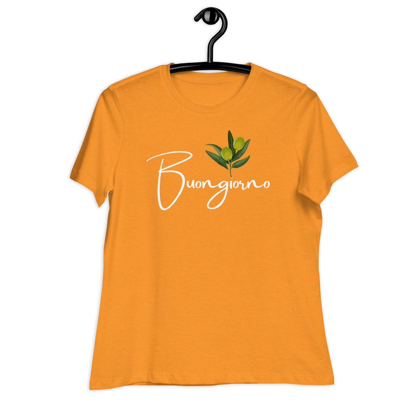 WOMEN'S COLORFUL  OLIVE BRANCH BUONGIORNO T-SHIRT