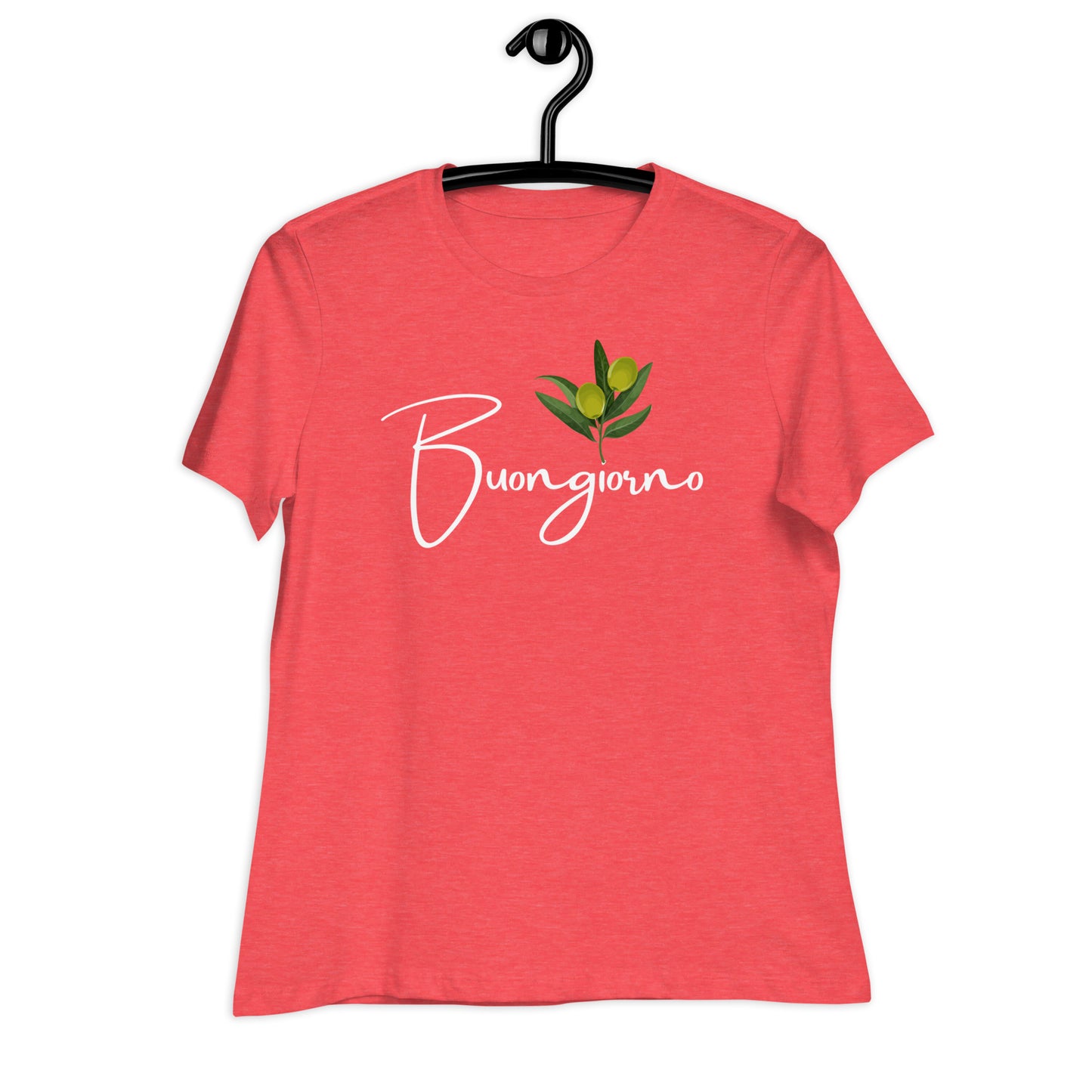 WOMEN'S COLORFUL  OLIVE BRANCH BUONGIORNO T-SHIRT